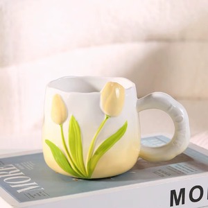 Mug à café en céramique de qualité supérieure, fabriqué avec une tasse à café durable pour une utilisation quotidienne longue durée. - Product Image 4