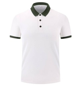 Chemise Sportive Homme Personnalisée Couleur Unie Séchage Rapide Coupe Slim Respirante Anti-Bactérienne Uniforme Logo Frontal Tricoté Imprimé - Product Image 4
