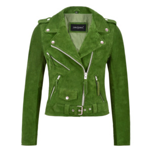 Fashion Biker Jacket Woman Pu Printing Jacket Premium Quality Custom logo With Studs Leather Women Jackets - Product Image 6