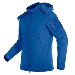 Veste Softshell Femme Personnalisée Style Blazer Bleu Marine Imperméable Coupe-Vent et Légère pour le Sport en Plein Air et la Course à Pied (Vente en Gros) - Product Image 4