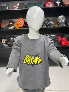 Ensemble de survêtement pour enfants, garçons et filles, en coton doux à logo personnalisé, deux pièces, sweat à capuche et pantalon de jogging pour tout-petits - Product Image 4