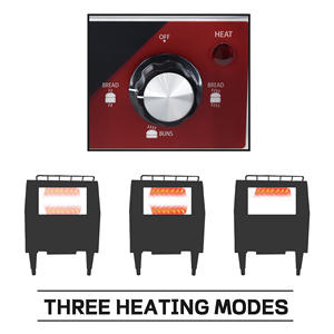 Tostapane Elettrico Commerciale a Nastro Trasportatore per Ristoranti e Panetterie, 220V, 1350W, 180 Pezzi/Ora, in Vendita - Product Image 6