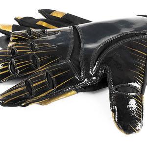 Nouveaux gants de football américain pour jeunes, gants de sport personnalisés pour receveurs, en latex PU de 4 mm, prix d'usine - Product Image 5