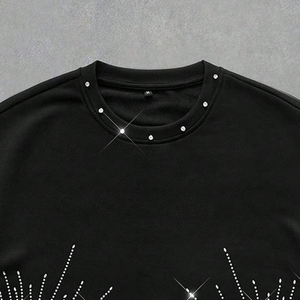 บริการ OEM เสื้อยืดดีไซน์ล่าสุด ผ้าฝ้าย 100% แบบยูนิเซ็กซ์ โลโก้ด้านหน้า ถักทออย่างดี ระบายอากาศได้ดี แห้งเร็ว ไม่ยับ สไตล์สตรีท - Product Image 2
