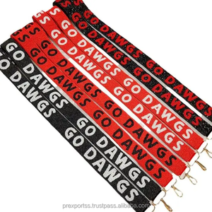 Bolso de hombro personalizado al por mayor con cuentas bordadas a mano para el Día del Partido, con diseño de equipo universitario, de tela duradera - Product Image 3