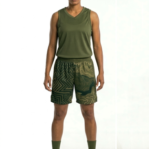 Maillot de basket sans manches, finition premium, coutures de qualité supérieure, uniforme de basket écologique - Product Image 1