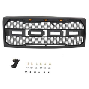 Griglia Anteriore Sostitutiva in ABS Nero con LED per FORD F150 2009-2014, Finiture Luminose per Paraurti - Product Image 2