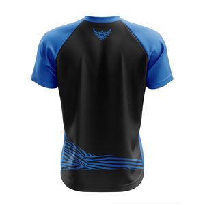 T-shirt blanc col V en coton 100% respirant, à séchage rapide, coupe ajustée, anti-transpiration, pour homme et femme, logo personnalisé - Product Image 4