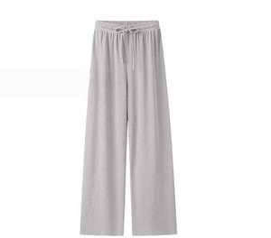New Arrival Women's Winter Solid Color Flat Regular Fit 100% Cotton <b>Waterproof</b> Windproof Eco-Friendly Quick Dry Pants <b>Trousers</b> - Product Image 1