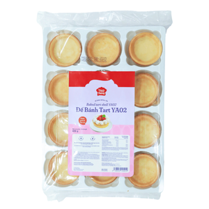 Tartelette Cuite Meilleure Vente Fabrication Vietnam Expédition Mondiale Dessert Congelé Coque de Tartelette aux Œufs Cuite YA02 420G Pour Boulangerie HALAL OEM/ODM - Product Image 1