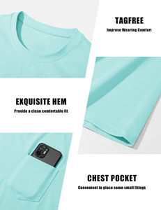 เสื้อยืดผู้ชายพรีเมียมจากผู้ผลิต ผ้าฝ้าย 100% น้ำหนัก 230 กรัม เนื้อผ้านุ่ม แขนสั้น ทรงหลวม สไตล์สตรีทแวร์ ลายเรียบ - Product Image 4