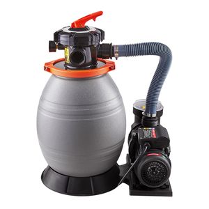 Sistema di Filtraggio a Sabbia a 6 Vie Krystal Clear, Pompa da 3/4 HP per Piscine Interrate, 3500 GPH, Pompa per Piscina da 13 Pollici - Product Image 1