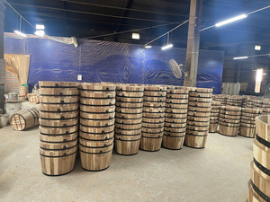 Cestas de Madera Ecológicas Hechas a Mano para Mercado de Agricultores con Asas, Multifuncionales para Almacenamiento en la Cocina, Precio al por Mayor, Vietnam - Product Image 6