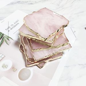 Modern Luxury Resin <b>Agate</b> <b>Coaster</b> Set Handmade Eco-Friendly Decorative Table <b>Coaster</b> Drink Mat Dining Table Coffee Table Home - Product Image 1