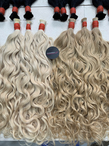 HAIR CENTURY ผลิตในเวียดนาม- ผมต่อแบบเส้นใหญ่ ผมแท้ 100% เรมี่ เวียดนาม ดับเบิ้ลดรอน ผมตรงและผมหยิกทุกสี - Product Image 1