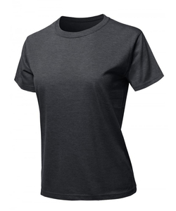 Hot Sale Women's Crew Neck <b>T</b>-<b>Shirt</b> Solid Color Short Sleeve Regular Fit 100% Cotton Jersey Breathable Casual All Seasons Wear - Product Image 4