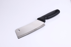 Couteau à découper en acier inoxydable de qualité supérieure avec manche en plastique durable, lame tranchante pour la découpe de viande et de légumes, usage quotidien. - Product Image 5