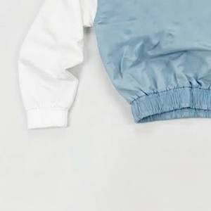 New Sales Custom Logo Sky Blue Men's Nylon <b>Wind</b> <b>Breaker</b> With Shorts Sets For Summer Quick Dry Set Highstreet Half Zipper Jackets - Product Image 6