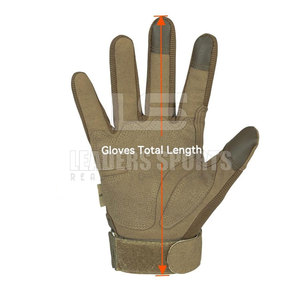 ถุงมือเพ้นท์บอลหนังสไตล์แทคติคอล พื้นผิวเสริมแรงเพิ่มการยึดเกาะ ปิดด้วยแถบตีนตุ๊กแก สายรัดข้อมือปรับได้ ยืดหยุ่น สวมใส่สบาย - Product Image 6