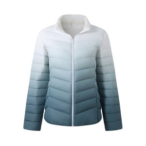Manteau matelassé léger et résistant à l'eau avec design dégradé <span class=keywords><strong>pour</strong></span> les voyages et la vie en ville - Product Image 6