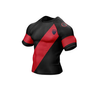 High Quality Custom-Made Shrink-Proof Slim-Fit MMA Rash Guard Suit Men BJJ Fitness Grappling - Product Image 4