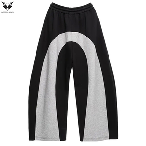 Produit tendance de premier choix, service OEM ODM de qualité supérieure, pantalon de survêtement unisexe surdimensionné, coupe ample confortable, jogging en molleton - Product Image 2