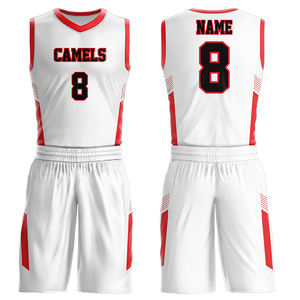 Maillot de basket respirant grande taille au design unique, impression numérique par sublimation intégrale, service OEM, uniforme de basket - Product Image 6