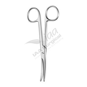 Instrumentos Quirúrgicos Médicos de Acero Inoxidable, Tijeras Metzembaum Rectas y Curvas, Ligeras, Manuales, con Certificación CE - Product Image 2