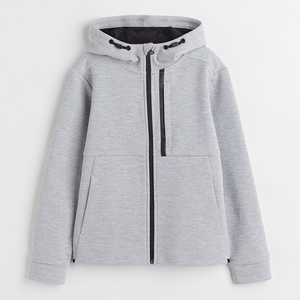 New Style Unisex High Quality Knitted <b>Zip</b>-<b>Up</b> Hoodie Custom Plain Full Face for Mens and Boy's Casual Wear - Product Image 6