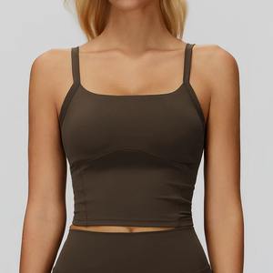 T-shirt court d'été personnalisé pour femme, col carré, coupe élastique régulière, manches courtes, respirant, grande taille, idéal pour la superposition - Vente en gros OEM - Product Image 3