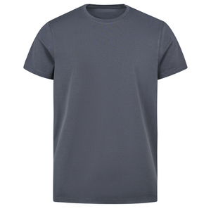 T-shirt pour homme de haute qualité 100% coton, écologique, respirant, logo personnalisable, nouveau modèle uni, col rond, 220 grammes - Product Image 1