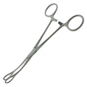 Instruments de chirurgie thoracoscopique à double articulation, instruments chirurgicaux thoraciques, forceps à tissus de type banane CE Narham Enterprises - Product Image 1