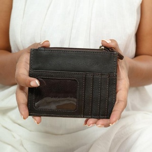 Nueva llegada elegante en relieve con estampado floral de piel de cuero para tarjetas, monedero, billeteras, tarjetero rectangular, monederos bonitos para tarjetas - Product Image 4