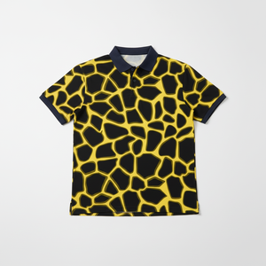 เสื้อโปโลผู้ชายทรงเข้ารูป ผ้าสเตรช ระบายอากาศดี เหมาะสำหรับตีกอล์ฟ พร้อมโลโก้ รับผลิตตามแบบ (OEM) ขายส่งจากสหรัฐอเมริกา แฟชั่นอินเทรนด์ - Product Image 1