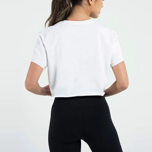T-shirt décontracté surdimensionné pour femme, 100 % coton épais, respirant, grande taille, boutonné, personnalisable, coupe confortable - Product Image 2