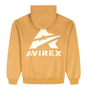 เสื้อฮู้ดผู้ชาย Avirex ผ้าฟลีซสีพื้นลำลอง สั่งทำแบรนด์ส่วนตัว พร้อมผ้าคุณภาพพรีเมียม - Product Image 2