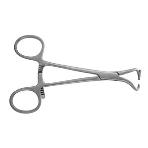 Forceps de réduction et de répositionnement osseux de qualité chirurgicale, en acier inoxydable, treize centimètres, instrument orthopédique - Product Image 4