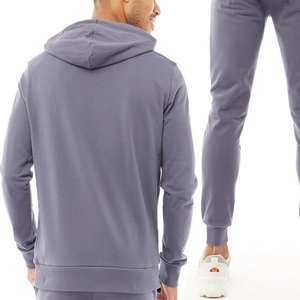 Ensemble de survêtement décontracté en polaire mi-lourde personnalisé à faible MOQ pour l'hiver, unisexe, tendance, en velours écologique avec sweats à capuche - Product Image 6