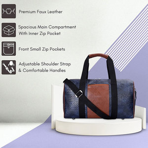 Bolsa de Viaje de Cuero Genuino Hecha a Mano de Lujo con Diseño Francés FD0000266, Personalización de Logotipo para Negocios - Product Image 6
