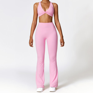 Ropa Deportiva en Oferta, Conjunto Deportivo de 2 Piezas, Top Deportivo y Leggings de Yoga para Mujer, Ropa Deportiva para Gimnasio y Fitness - Product Image 5