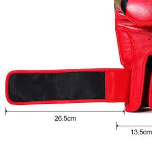 ถุงมือชกมวยระดับพรีเมียม สำหรับการฝึกซ้อมที่ต้องการแรงกระแทกสูง ดูดซับแรงกระแทก ช่วยพยุงข้อมือ ดีไซน์ระบายอากาศได้ดี - Product Image 2
