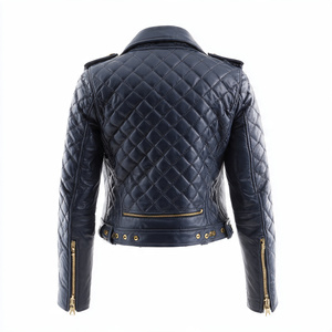 Veste en cuir de style Genz de haute qualité, très élégante et cool - Product Image 4