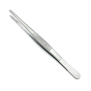 เครื่องมือผ่าตัดสัตว์แพทย์ทำจากสแตนเลส คีมจับของเหลวสำหรับการผ่าตัด การแพทย์ การทันตกรรม และการปฐมพยาบาล คีมจับขนาด 4.5 นิ้ว - Product Image 3