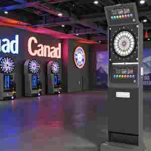 Máquinas de Dardos Comerciales de Envío Rápido, Tablero de Dardos Inteligente con Pantalla LDS - Product Image 1