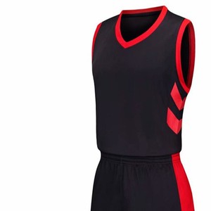 Maillots de basketball personnalisés en tissu de haute qualité – Nouvelle collection, grande réduction, col en V, taille élastique, personnalisables avec le nom de l'équipe - Product Image 1