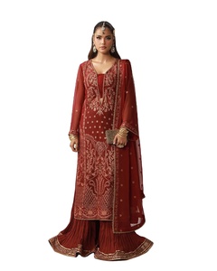 Robes décontractées pakistanaises et indiennes de qualité supérieure pour femmes, Nouveautés 2026, Salwar Kameez en tissu Lawn, ODM 2060 - Product Image 1