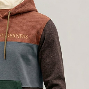 Sweat-shirt à capuche personnalisé en molleton épais, style streetwear moderne, OEM/ODM, personnalisation de marque - Product Image 4