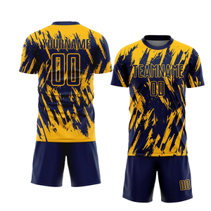 Uniforme de Fútbol Personalizado de Secado Rápido y Transpirable, Conjunto de Camiseta y Pantalones Cortos para Hombres, Mujeres y Jóvenes, para Entrenamiento y Partidos - Product Image 3