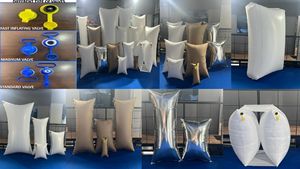 Coussin d'air gonflable robuste PP Dunnage 600x900mm pour la sécurisation des conteneurs - Product Image 3