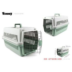 Cage de transport pour animaux Yommy 48x53x70cm en plastique pour chiens et chats - Product Image 2